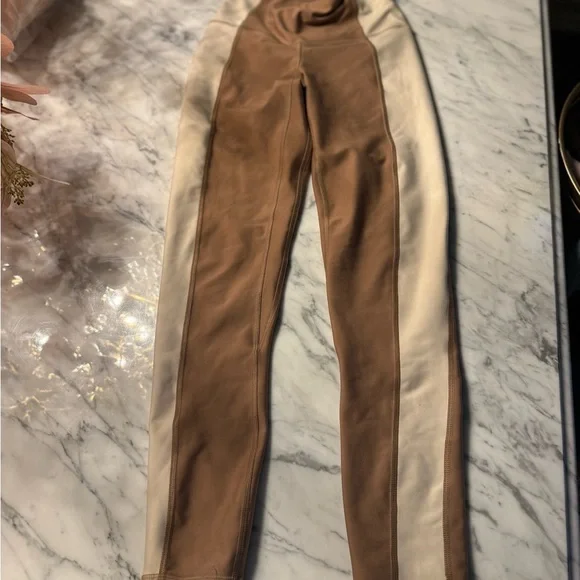 YPB Abercrombie Curve Love sculptLUX Slim leggings Tank Women's small two tone - Picture 4 of 5